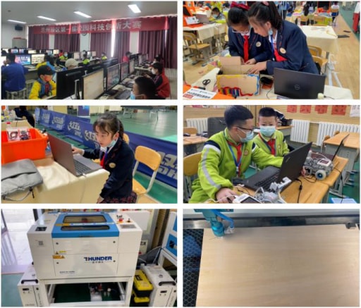 雷宇攜蘑菇云創(chuàng)客全力支持蘭州新區(qū)第一屆校園科技創(chuàng)新大賽